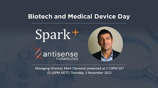 Antisense Therapeutics ASXANP — Biotech and Medical Device Day Presentation [upl. by Wulfe]