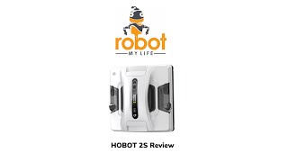 HOBOT 2S robot window cleaner review [upl. by Enia]