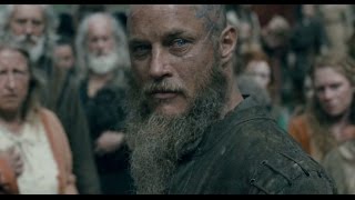 Ragnar Discorso Scena finale 4x10 VIKINGS quotChi vuole essere il Requot  EXTRA [upl. by Mlohsihc]