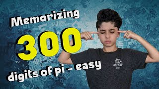 Memorizing 300 digits of pi  easy [upl. by Egreog]