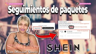 Cómo le puedo dar seguimiento a mi paquete de shein después de confirmar que tú paquete llegó [upl. by Lesser]