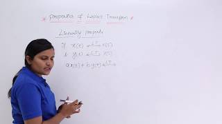 Linearity Property in Laplace Transform [upl. by Issy375]