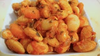 Giant Baked Beans  Fasolia Gigantes  Traditional Greek Recipe [upl. by Percy682]