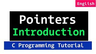 Pointers in C Programming Language Video Tutorial for Beginners [upl. by Dinsmore993]