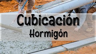 Cubicación de Hormigón [upl. by Etsirhc753]