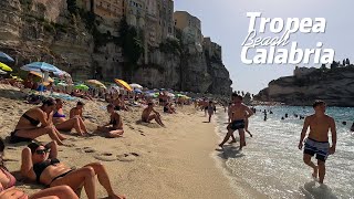 📽️ ITALY 4K  Spiaggia di Tropea  CALABRIA VV 🐚  10 Most Beautiful Places To Visit in Italy [upl. by Raviv]