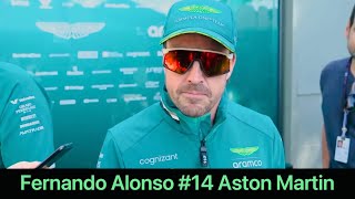 F1 2024 Australian GP Fernando Alonso Interview [upl. by Elvis]