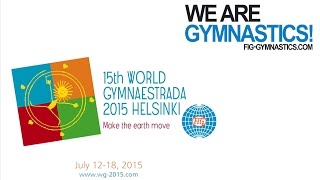 2015 World Gymnaestrada  HELSINKI FIN  Greatest Festival of Summer 2015  We are Gymnastics [upl. by Leidba813]