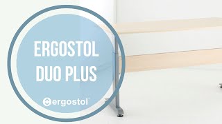 Стол регулируемый по высоте Ergostol Duo Plus [upl. by Nauh452]