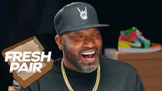 Bun B Gives A Perfect 10 To His Fresh Pair Of Sneakers Honoring UGK Jay Z Pimp C And More [upl. by Anemolif]