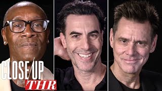 Comedy Actors Roundtable Sacha Baron Cohen Jim Carrey Don Cheadle amp More  Close Up [upl. by Nahtnahoj369]