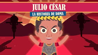 La vida de Julio Cesar en 8 minutos  Infonimados Historia de Roma [upl. by Claiborne]