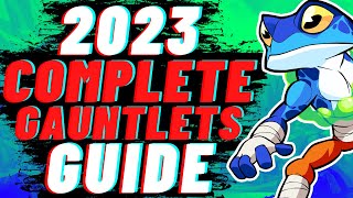 2023 COMPLETE GAUNTLET GUIDE IN BRAWLHALLA  TRUE COMBOS DODGE READS TIPS amp TRICKS  MORE [upl. by Javed299]