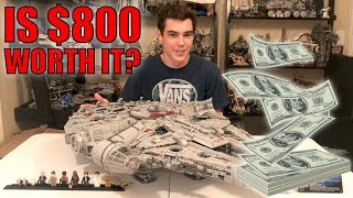 Should You Buy The 800 LEGO Millennium Falcon  Is It Worth It [upl. by Body372]