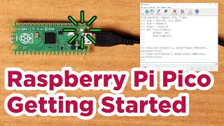 Raspberry Pi Pico  Getting Started with MicroPython REPL on Windows [upl. by Atsyrt]