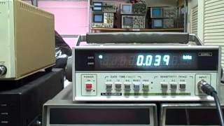 Leader LDC822 80 Mhz Frequency Counter [upl. by Fanchette]