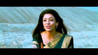 Kajal Hot Navel Show From Veera 4 [upl. by Enyale984]