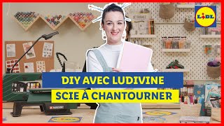 DIY 🖌️ Découvrez la scie à chantourner vendue le 2310 avec Ludivine  Lidl France [upl. by Saum517]