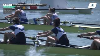 Championnat de France S23 Bateaux longs Libourne 2019 Finale du quatre sans barreur femmesS23F4 [upl. by Kavita]