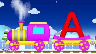 ABC TRAIN  ALPHABET TRAIN  LEARN THE ABC [upl. by Gean]