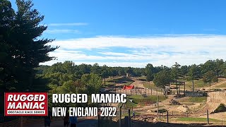 Rugged Maniac 2022 All Obstacles [upl. by Goulette]