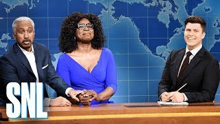 Weekend Update Oprah Winfrey and Stedman Graham  SNL [upl. by Oinigih651]