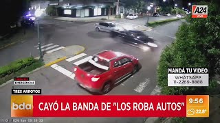 🚨 Tres Arroyos Cayó una banda de tres menores roba autos [upl. by Pozzy]