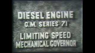 Diesel Engine Limiting Speed Mechanical Governor [upl. by Irac]