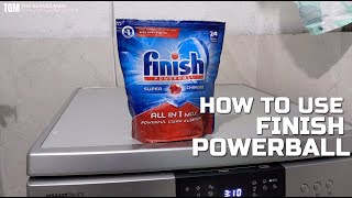 How To Use Finish Powerball Tablets [upl. by Erialcyram]