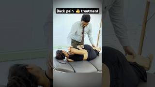 Back pain treatment  chiropractor in india shortfeed ytshort feedshort [upl. by Hennahane]