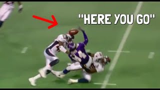 NFL Most INSANE Lateral Plays [upl. by Annawek991]