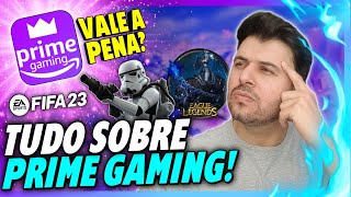 TUDO SOBRE O AMAZON PRIME GAMING 2023 [upl. by Eynobe]