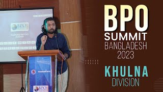 ASL CEO Zayed Ahmed talks about the BPO industry  BPO Summit Bangladesh 2023 [upl. by Mencher]