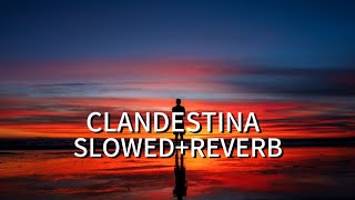 CLANDESTINA  SLOWEDREVERB [upl. by Leamaj]