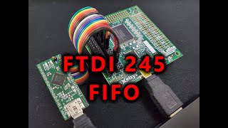 FTDI 245 FIFO Tutorial with Visual Studio and a Lattice MachXO2 FPGA [upl. by Aimekahs]