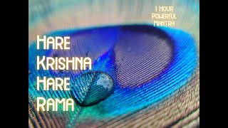 Hare Krishna Hare Rama  MahaMantra  1 Hour Daily Krisna Bhakti Meditation Song  Calming Music [upl. by Kalindi]