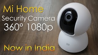 Mi Home Security Camera 360 1080p unboxing review now in India cheapest security camera Rs 2699 [upl. by Danaher]