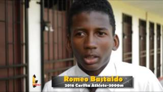 MEET THE ATHLETE  Mr Romeo Bastaldo  Carifta Games 2016 in Grenada March 26  28 [upl. by Ailen]