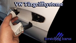 VW Türschnallensysteme Türgriffe aus und einbauen  Tutorial [upl. by Dittman820]