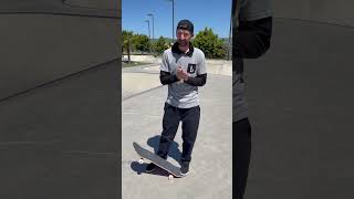 How to drop in for beginner skateboarders skateboarding brailleskateboarding skateboard [upl. by Ahsen923]