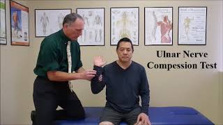 Ulnar Nerve Compression Test for Cubital Tunnel Syndrome [upl. by Imoin]