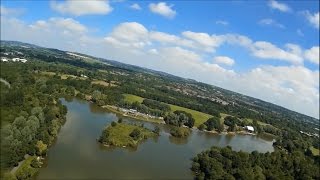 Model plane 13km flight to Arrow Valley Lake [upl. by La Verne]