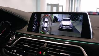 2017 BMW 750i Surround View Camera Demonstration [upl. by Spiros]