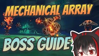 Perpetual Mechanical Array Easy Boss Guide  Genshin Impact [upl. by Ennirok]