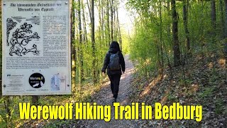 WEREWOLF HIKING TRAIL IN BEDBURG GERMANY  THE STORY OF PETER STUBBE WEREWOLF FROM EPPRATH [upl. by Refinnej]