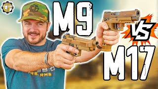 M9 vs M17 US Army Pistol Showdown [upl. by Aryt]