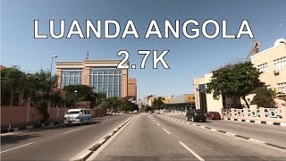 Driving in Luanda  Angola 27K [upl. by Olegnad]