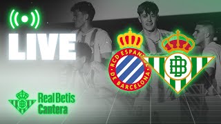 🚨 DIRECTO  RCD Espanyol  Real Betis  Copa del Rey Juvenil  CANTERA [upl. by Guerin]