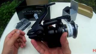 КАТУШКА SHIMANO ULTEGRA 5500 XTD Обзор [upl. by Odranar]