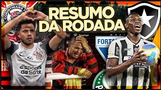 RESUMO DA RODADA 25 FLAMENGO PERDE PARA CORINTHIANS E VÊ FOGÃO DISTANTE  PALMEIRAS SEGUE NA COLA [upl. by Papp176]